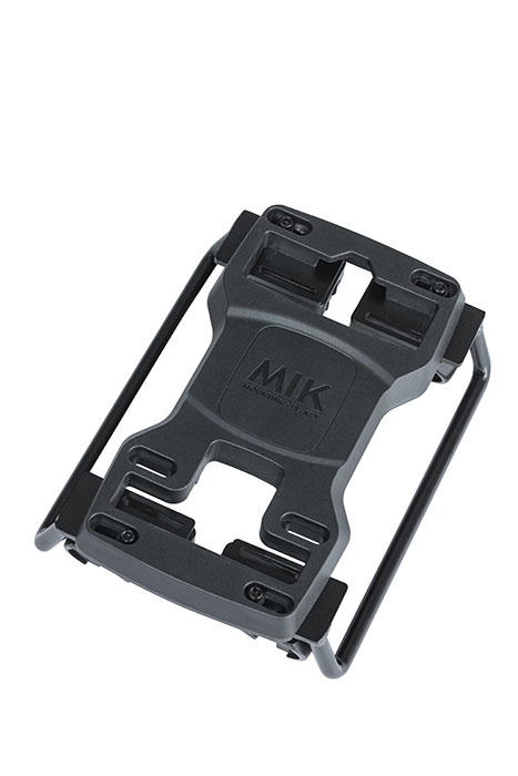 Plaque Porte-Bagages Basil MIK Pour Vélo - Fixation Universelle Arrière - Système Pratique