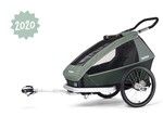 Croozer Kid Vaaya 1 Kinderanhänger 1-Sitzer jungle green (2020)